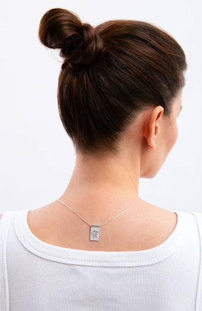 Escapulário Escudo e Regatas em Prata 925 com Corrente Veneziana 17 de 62 cm - Oficial Flamengo