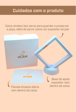 Escapulário Escudo e Regatas em Prata 925 com Corrente Veneziana 17 de 62 cm - Oficial Flamengo