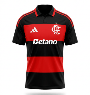 Manto Flamengo Jogo 1 BETANO Adidas 2026