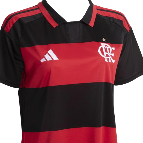 Manto Flamengo Feminina Jogo 1 Adidas 2026